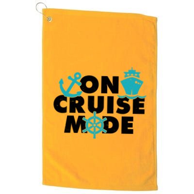 On Cruise Mode Golf Towel