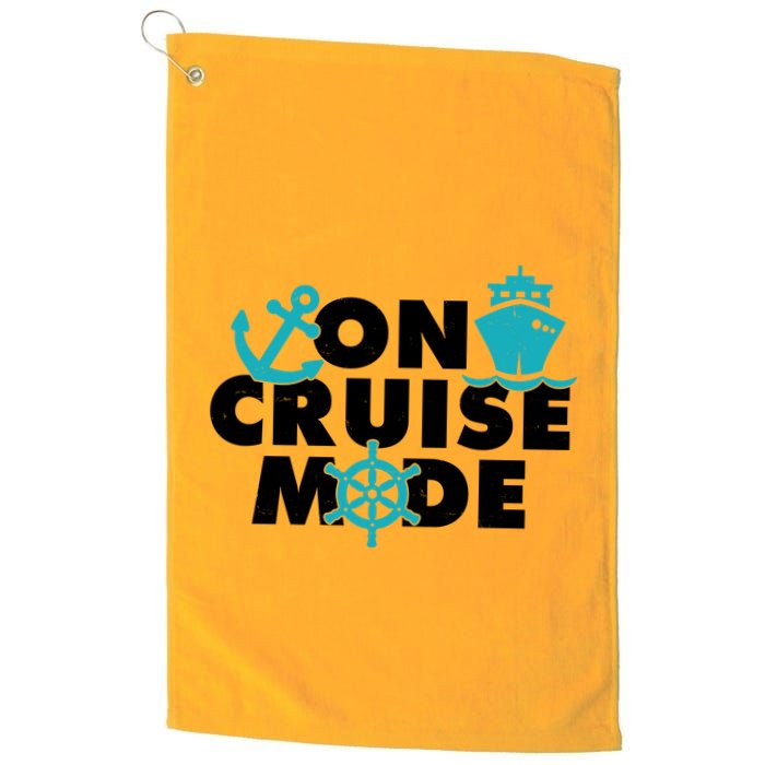 On Cruise Mode Golf Towel
