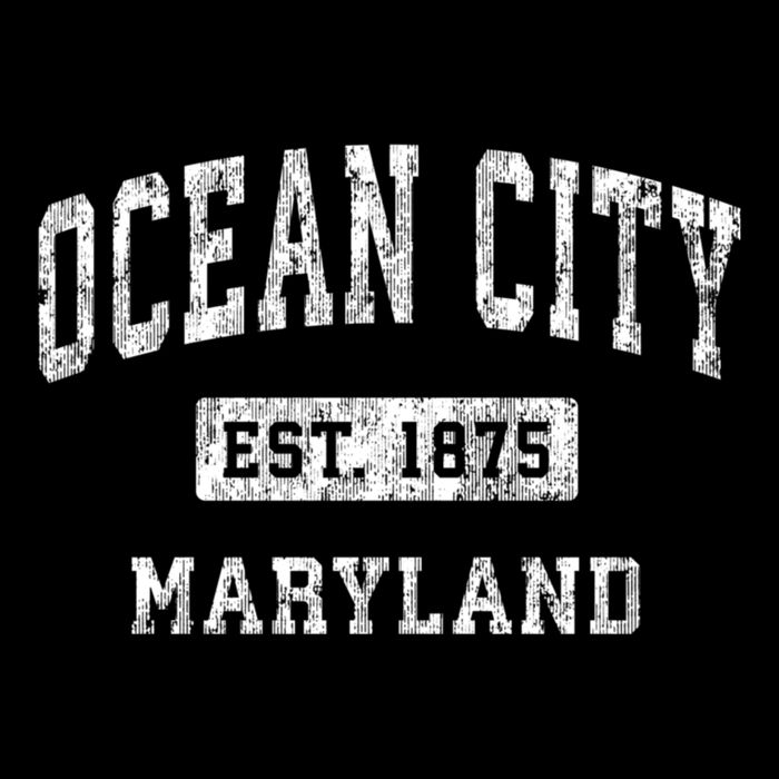 Ocean City Maryland Md Vintage Established Sports Button