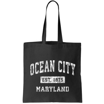 Ocean City Maryland Md Vintage Established Sports Bag