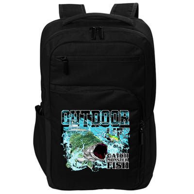 Outdoor Catch Monster Fish Large Mouth Impact Tech Backpack