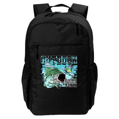 Outdoor Catch Monster Fish Large Mouth Backpack