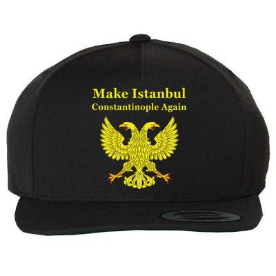 Orthodox Christian Make Istanbul Constantinople Again Wool Snapback Cap