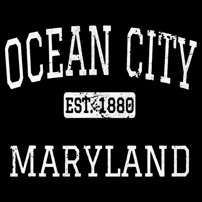 Ocean City Maryland MD Vintage Baby Bodysuit