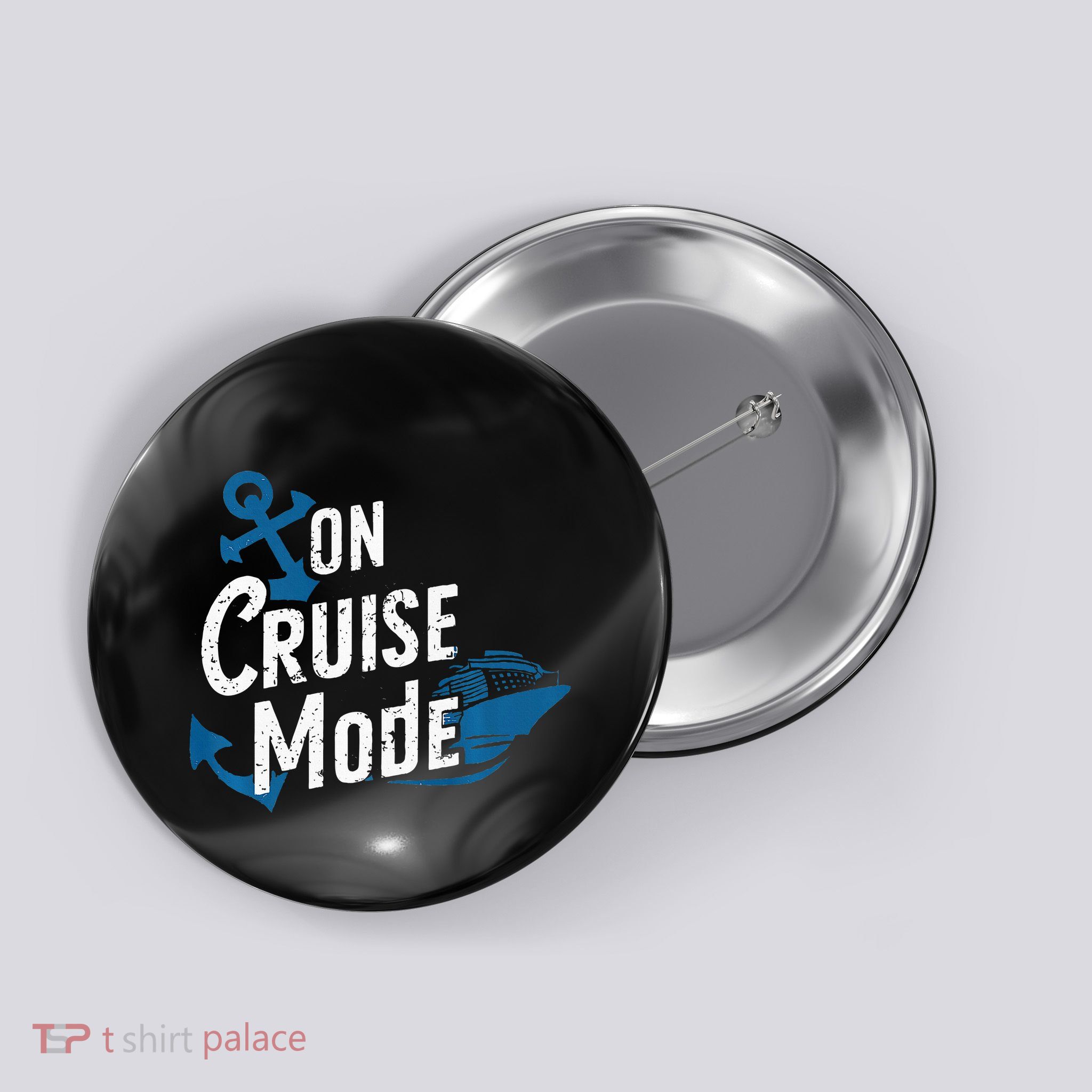 On Cruise Mode Family Cruising Essentials Vacation Button