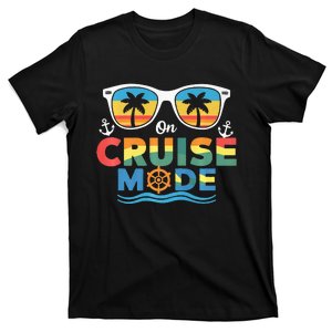 On Cruise Mode Family Cruising Essentials Vacation Squad T-Shirt