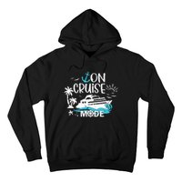 On Cruise Mode Family Vacation Matching Ferry Cruising Trip Hoodie