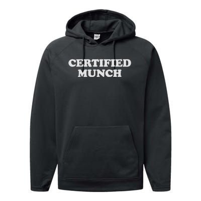 ORIGINAL Certified Munch Performance Fleece Hoodie