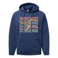 On Cruise Mode Cool Summer Vacation Performance Fleece Hoodie