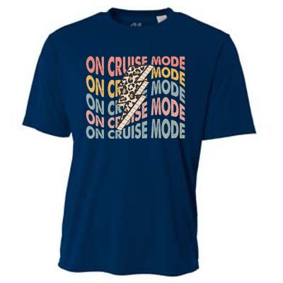 On Cruise Mode Cool Summer Vacation Cooling Performance Crew T-Shirt