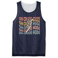 On Cruise Mode Cool Summer Vacation Mesh Reversible Basketball Jersey Tank