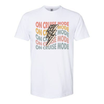 On Cruise Mode Cool Summer Vacation Softstyle CVC T-Shirt