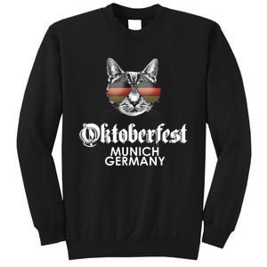 Oktoberfest Cat Munich Germany Sweatshirt