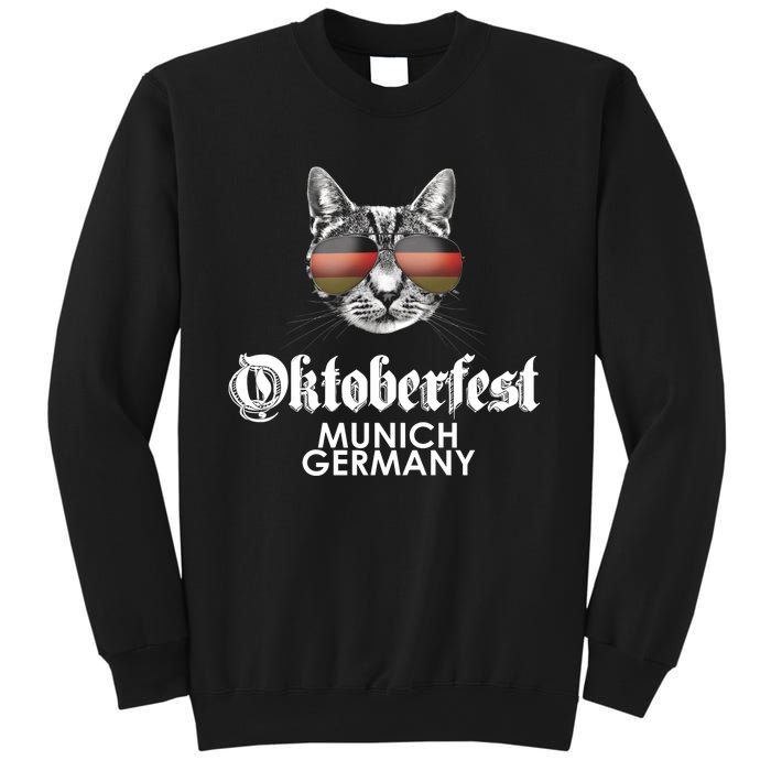 Oktoberfest Cat Munich Germany Sweatshirt