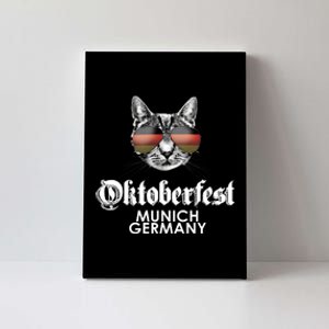 Oktoberfest Cat Munich Germany Canvas