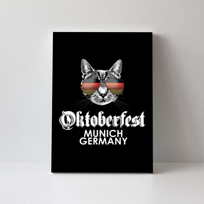 Oktoberfest Cat Munich Germany Canvas