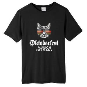 Oktoberfest Cat Munich Germany Tall Fusion ChromaSoft Performance T-Shirt