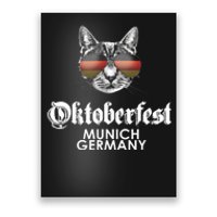 Oktoberfest Cat Munich Germany Poster