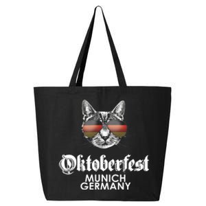 Oktoberfest Cat Munich Germany 25L Jumbo Tote