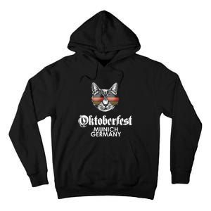 Oktoberfest Cat Munich Germany Tall Hoodie