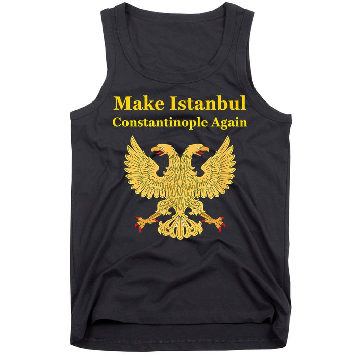 Orthodox Christian Make Istanbul Constantinople Again Tank Top