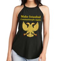 Orthodox Christian Make Istanbul Constantinople Again Women's Perfect Tri Rocker Tank