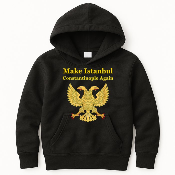 Orthodox Christian Make Istanbul Constantinople Again Kids Hoodie