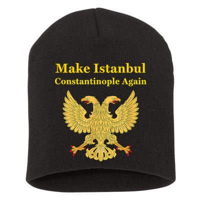 Orthodox Christian Make Istanbul Constantinople Again Short Acrylic Beanie