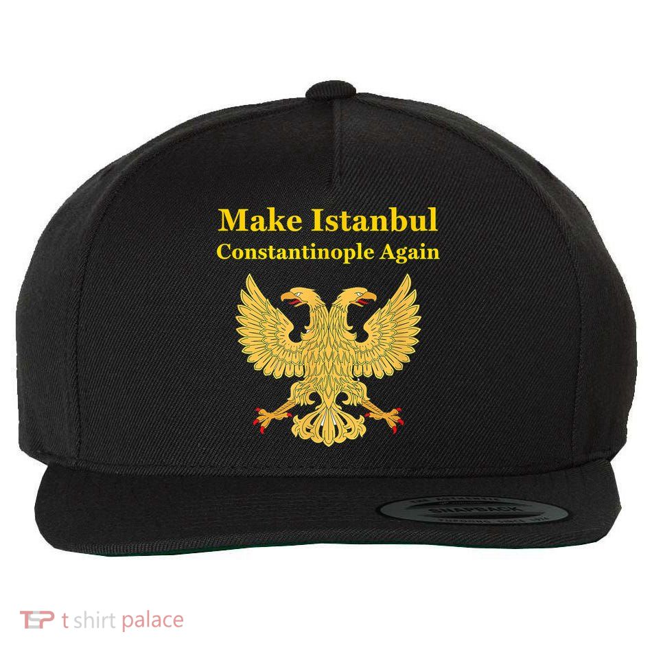 Orthodox Christian Make Istanbul Constantinople Again Wool Snapback Cap