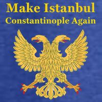 Orthodox Christian Make Istanbul Constantinople Again Pom Pom 12in Knit Beanie
