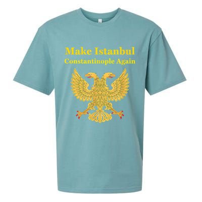 Orthodox Christian Make Istanbul Constantinople Again Sueded Cloud Jersey T-Shirt