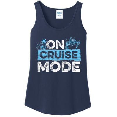 On Cruise Mode Cruise Vacation Family Cruising Ladies Essential Tank