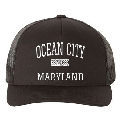 Ocean City Maryland MD Vintage Yupoong Adult 5-Panel Trucker Hat