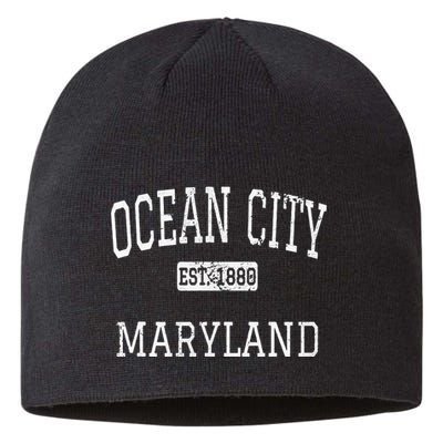 Ocean City Maryland MD Vintage Sustainable Beanie