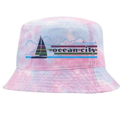 Ocean City Maryland Beach Day Sun and Fun Summer Apparel Tie-Dyed Bucket Hat