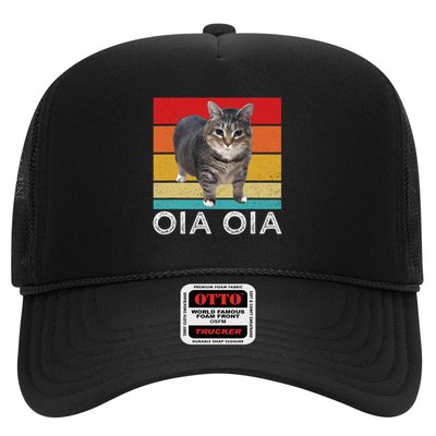 Oia Cat Meme I Wake Up Engage in Tomfoolery Oiia Cat Spinnin  Trucker Hat