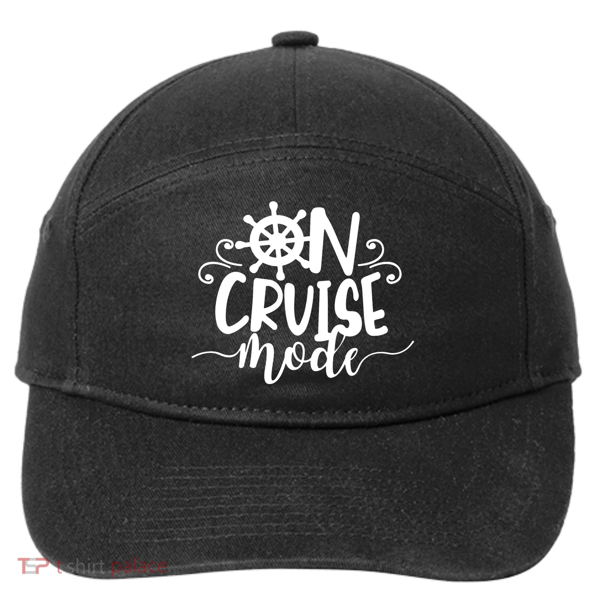 On Cruise Mode 7-Panel Snapback Hat
