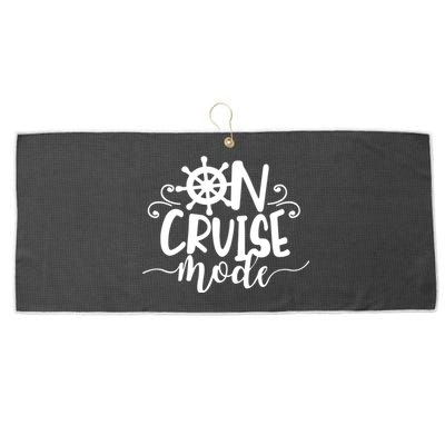 On Cruise Mode Large Microfiber Waffle Golf Towel