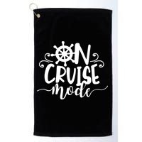 On Cruise Mode Golf Towel