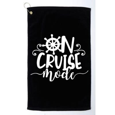 On Cruise Mode Platinum Collection Golf Towel