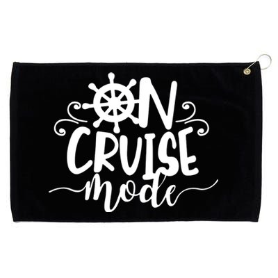 On Cruise Mode Grommeted Golf Towel