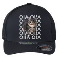 Oia Cat Meme I Wake Up Engage In Tomfoolery Oiia Cat Spinnin Flexfit Unipanel Trucker Cap