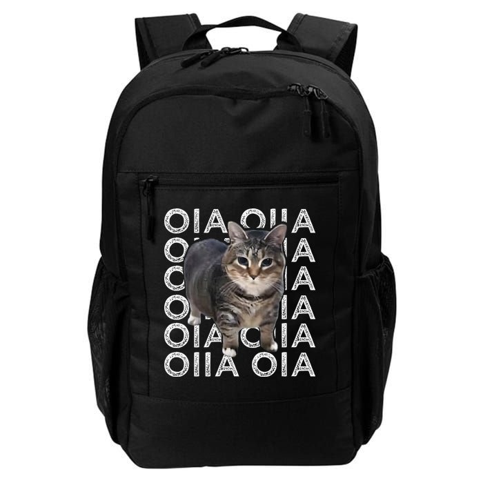 Oia Cat Meme I Wake Up Engage In Tomfoolery Oiia Cat Spinnin Backpack