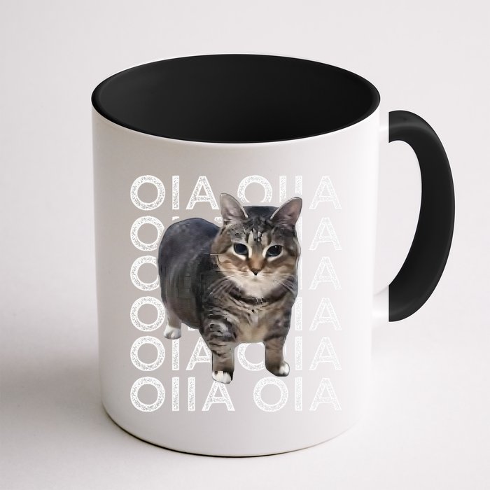 Oia Cat Meme I Wake Up Engage In Tomfoolery Oiia Cat Spinnin Mug