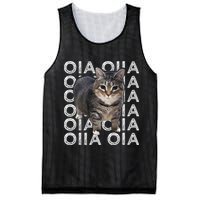 Oia Cat Meme I Wake Up Engage In Tomfoolery Oiia Cat Spinnin Mesh Reversible Basketball Jersey Tank