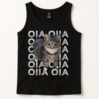 Oia Cat Meme I Wake Up Engage In Tomfoolery Oiia Cat Spinnin Tank Top