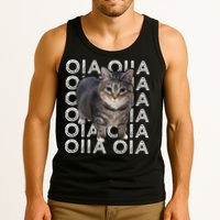 Oia Cat Meme I Wake Up Engage In Tomfoolery Oiia Cat Spinnin Tank Top