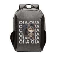 Oia Cat Meme I Wake Up Engage In Tomfoolery Oiia Cat Spinnin Vector Backpack