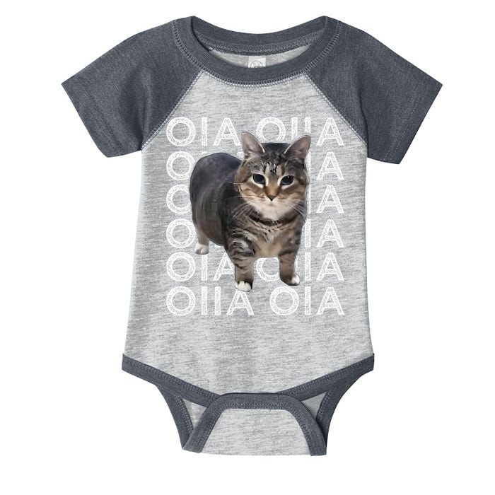 Oia Cat Meme I Wake Up Engage In Tomfoolery Oiia Cat Spinnin Infant Baby Jersey Bodysuit