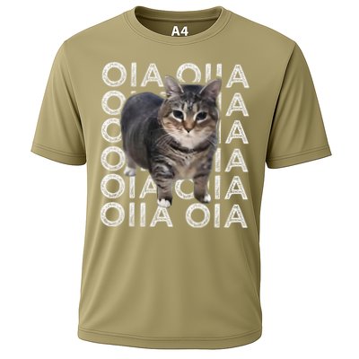 Oia Cat Meme I Wake Up Engage In Tomfoolery Oiia Cat Spinnin Performance Shirt